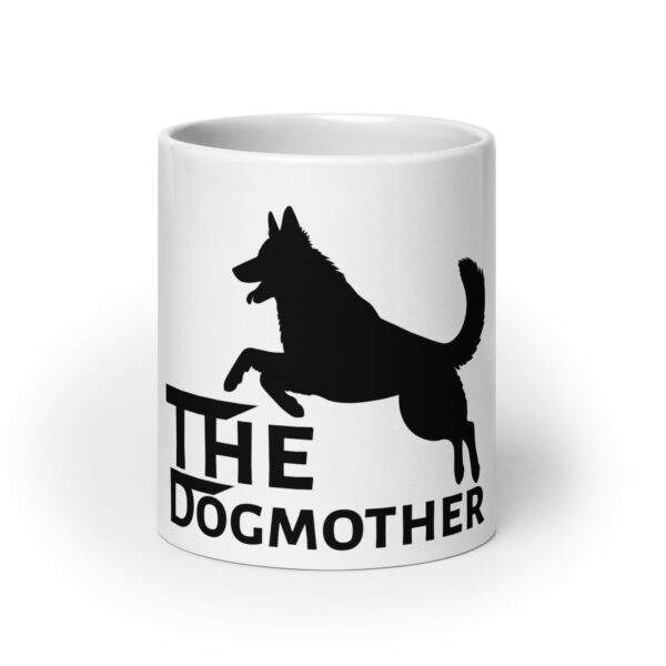 Dogmother 9 / Weiße, glänzende Tasse