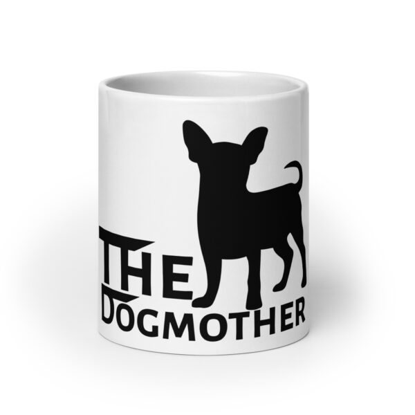 Dogmother 7 / Weiße, glänzende Tasse