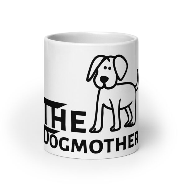 Dogmother 6 / Weiße, glänzende Tasse