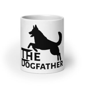 Dogfather 2 / Weiße, glänzende Tasse