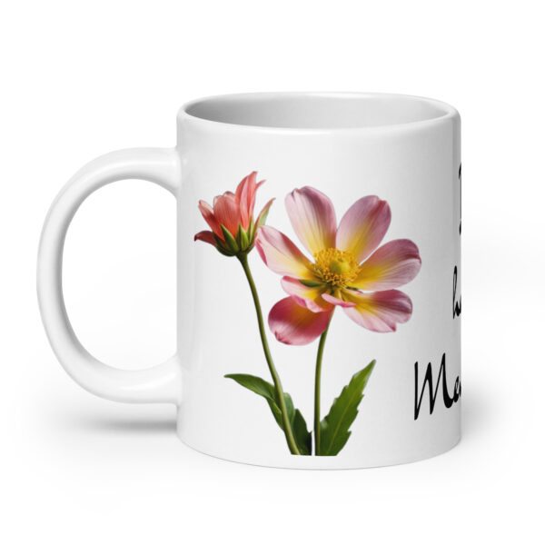 Ich hasse / Weiße, glänzende Tasse – Bild 9