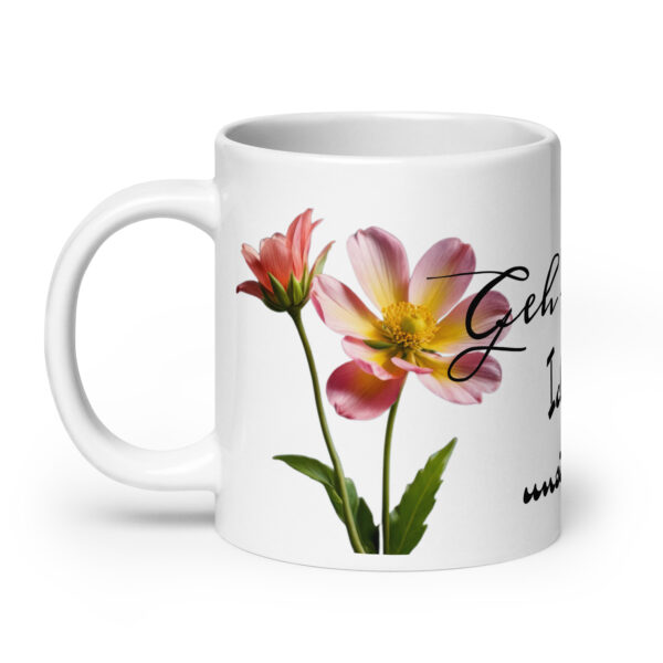 Unsichtbar! / Weiße, glänzende Tasse – Bild 9