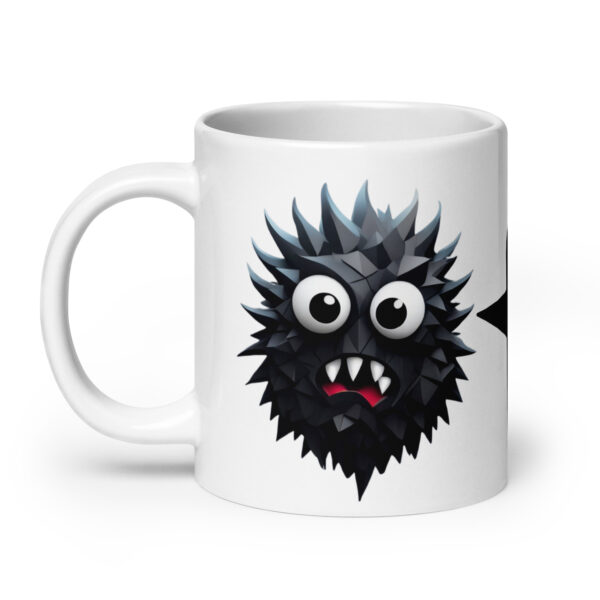 Moin / Weiße, glänzende Tasse – Bild 9