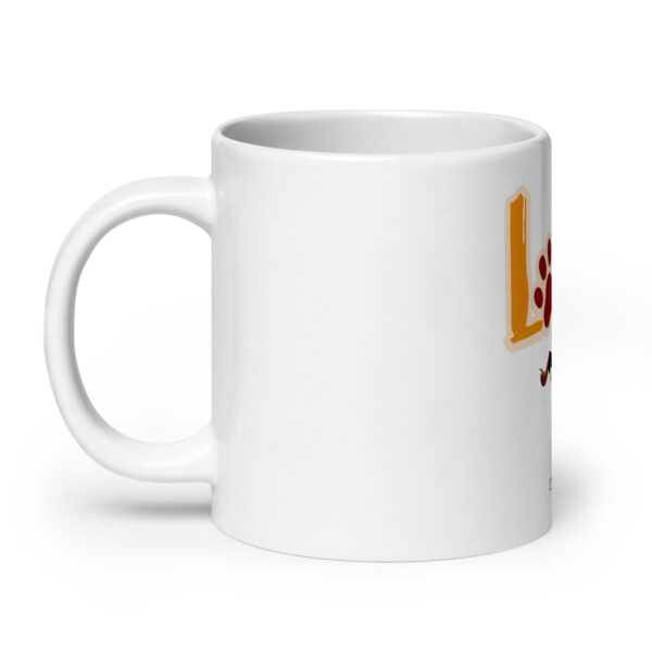 DogLove 8 / Weiße, glänzende Tasse – Bild 9