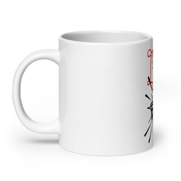Dogfather 13 / Weiße, glänzende Tasse – Bild 9
