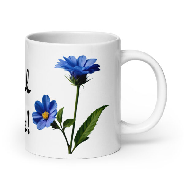 Heul leise! / Weiße, glänzende Tasse – Bild 8