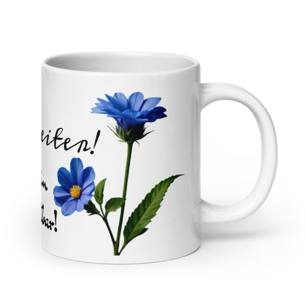 Unsichtbar! / Weiße, glänzende Tasse – Bild 8
