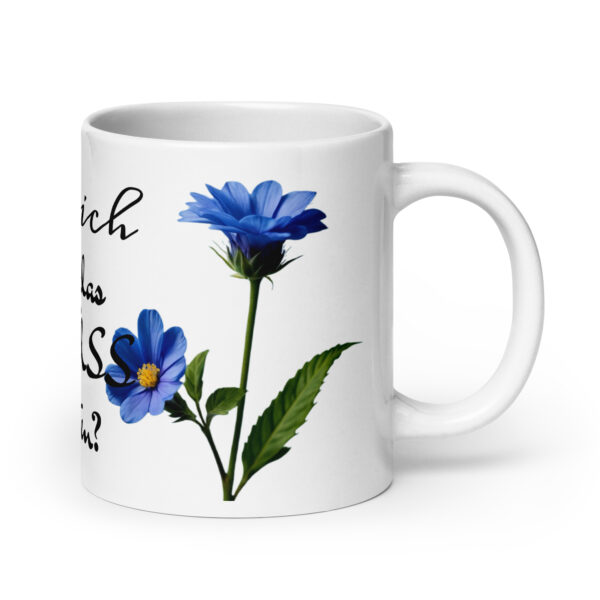 TSCHÜSS / Weiße, glänzende Tasse – Bild 8