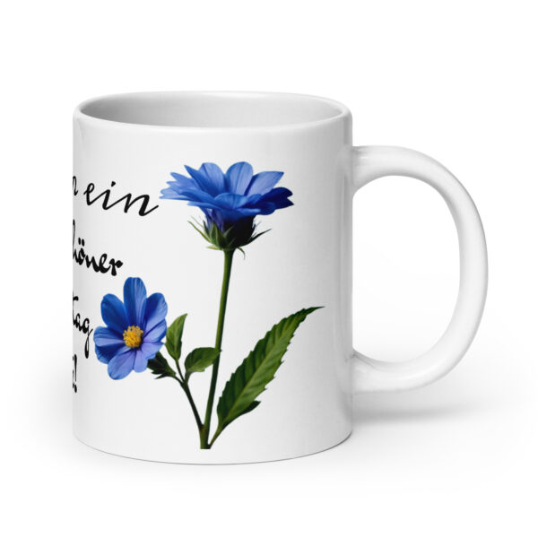 Scheißtag heute / Weiße, glänzende Tasse – Bild 8