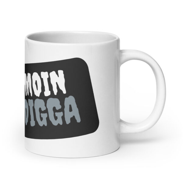 Moin / Weiße, glänzende Tasse – Bild 8