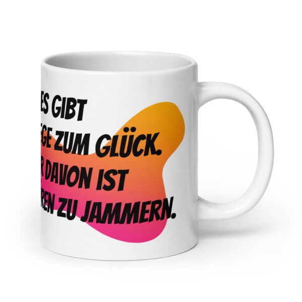 Einstein 1 / Weiße, glänzende Tasse – Bild 8