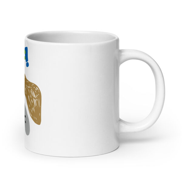 DogLove 9 / Weiße, glänzende Tasse – Bild 8