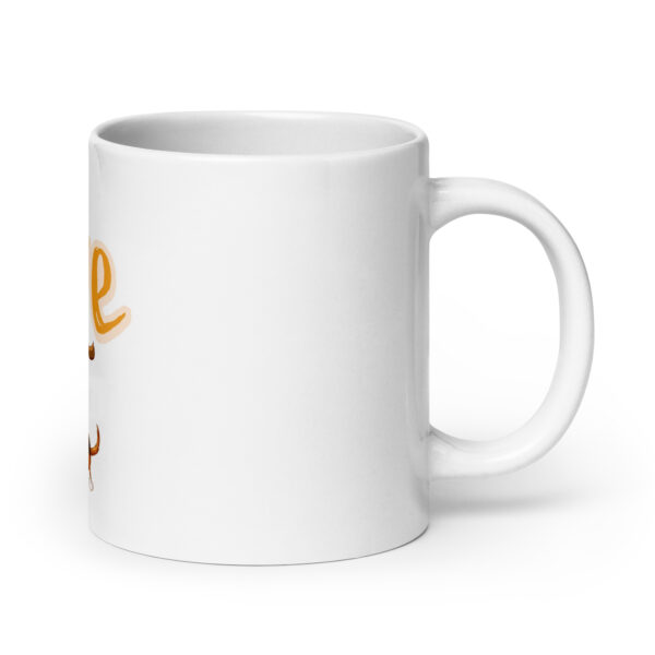 DogLove 8 / Weiße, glänzende Tasse – Bild 8
