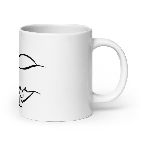 DogLove 4 / Weiße, glänzende Tasse – Bild 8