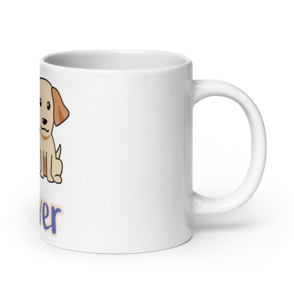 DogLove 3 / Weiße, glänzende Tasse – Bild 8