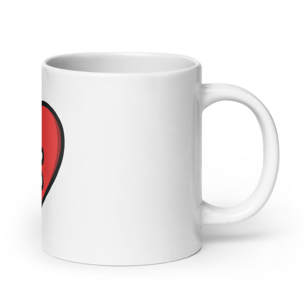 DogLove 1 / Weiße, glänzende Tasse – Bild 8