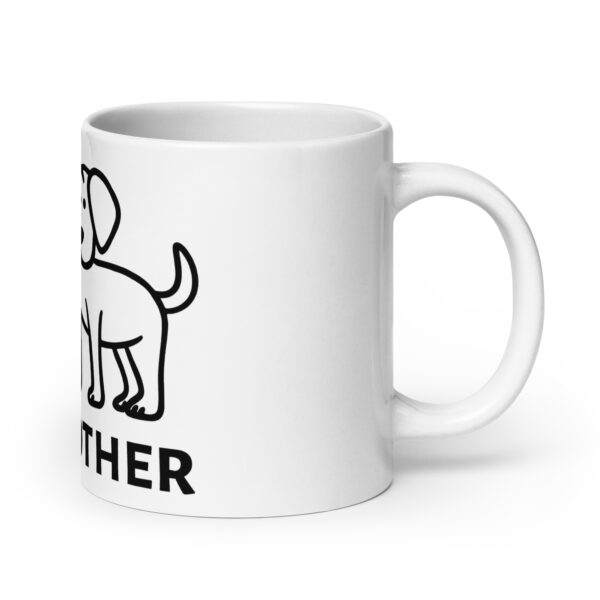 Dogmother 6 / Weiße, glänzende Tasse – Bild 8
