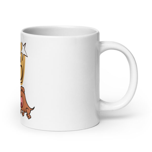 Dogfather 10 / Weiße, glänzende Tasse – Bild 8